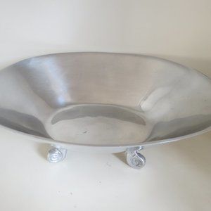 Pewter footed bowl